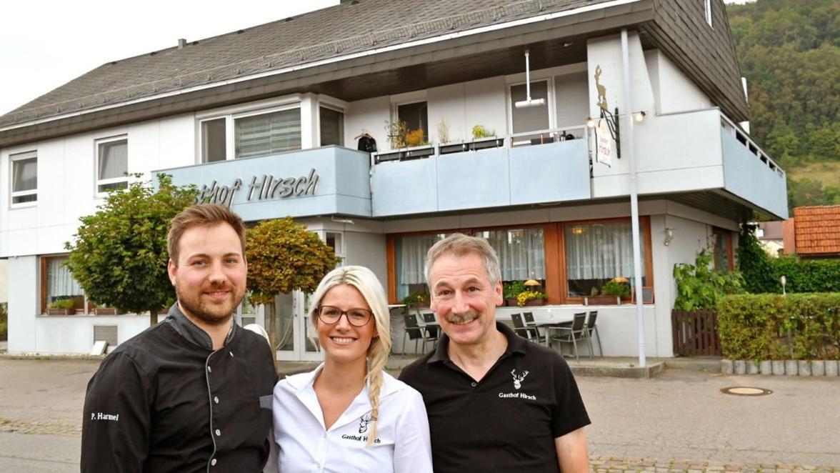 Hotel Restaurant Hirsch Schmiechen Exterior photo